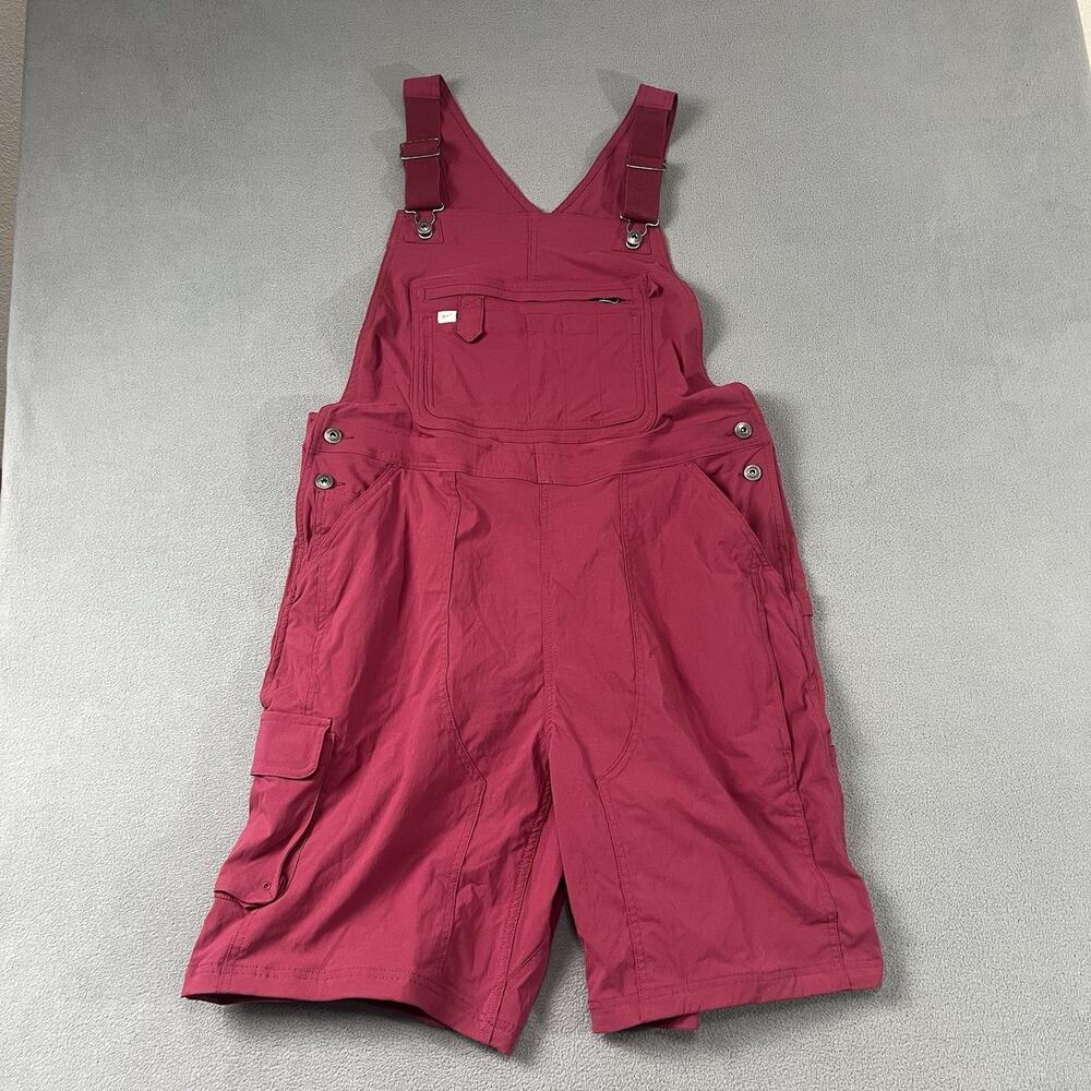 Duluth Trading Overalls Womens XL Red Heirloom Gardening Bibs Outdoors